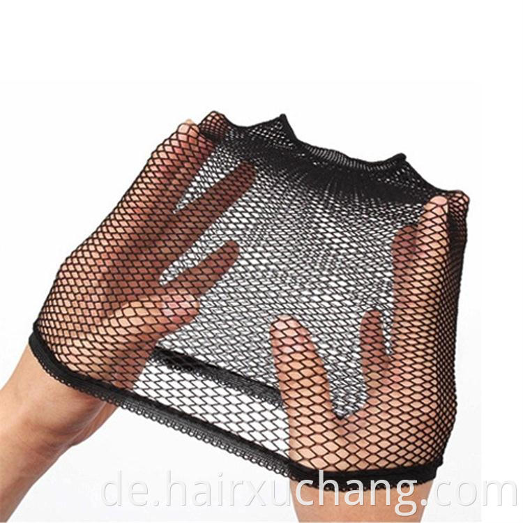 Neue Mode Haarnetze Perücken -Mesh -Webkappe mit elastischen unsichtbaren Nylonhaarnetzen